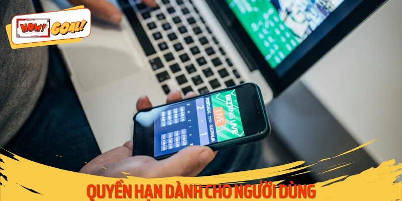 Chơi có trách nhiệm - Quyền hạn dành cho người dùng